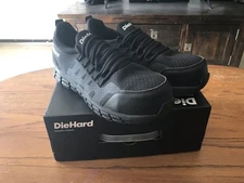 DieHard Footwear Men’s Bonneville Black Composite Toe Work Safety Shoe Size 7