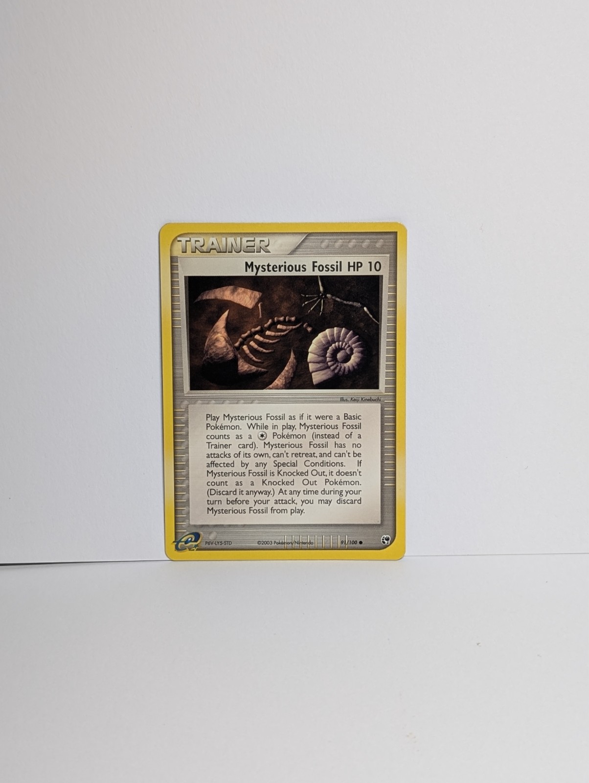 Mysterious Fossil 91/100 Sandstorm Near Mint