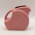 Vintage Fiestaware Fiesta HLC Rose Mini Disk Pitcher Creamer 3.25"