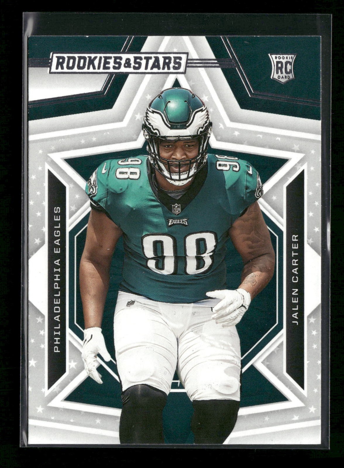 2023 Panini Rookies & Stars #148 Jalen Carter Longevity Philadelphia Eagles