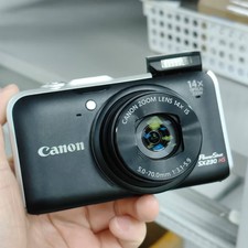 Canon PowerShot SX230 HS Digital Camera 12.1MP 14x Optical Zoom Auto Focus Black