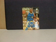 Chris Webber Michigan GS Warriors Nitro Elite Gold Signature RARE Oddball