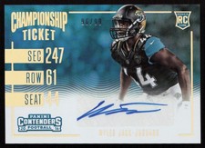 Myles Jack 2016 Panini Contenders Championship Ticket #281 #/99 - Jaguars