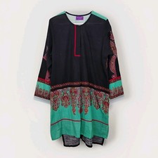 Sana Safinaz Kurta Kurti Shirt Size XL 100 Cotton