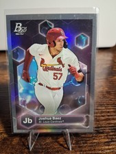 2022 Bowman Platinum Precious Elements Joshua Baez #PE-11 St Louis Cardinals