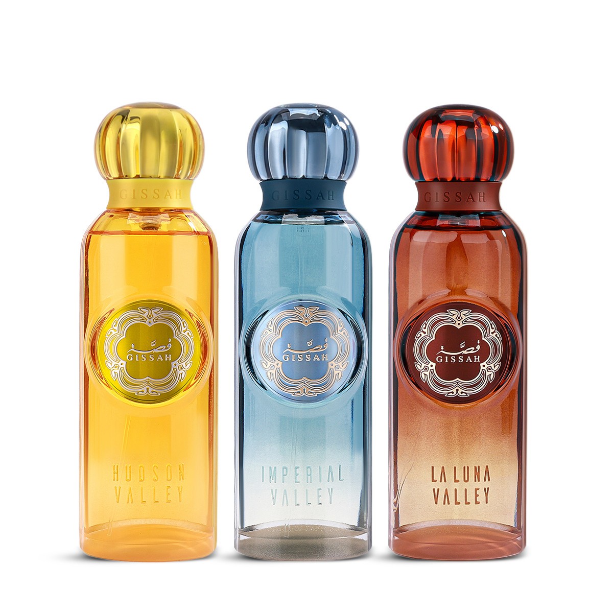 Valley's Set by Gissah 3x 75ml Sprays - Free Express Shipping