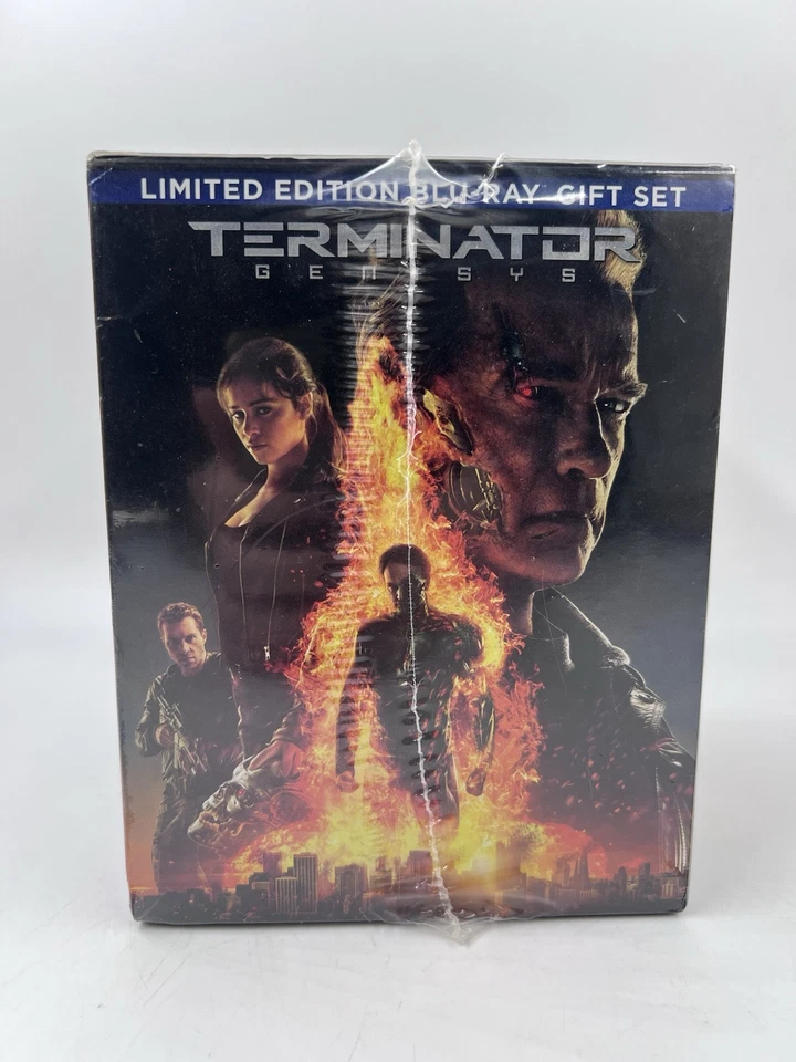 Terminator Genisys Limited Edition Endo Skull Blu-Ray Movie Gift Set Combo NEW - Image 4 of 4