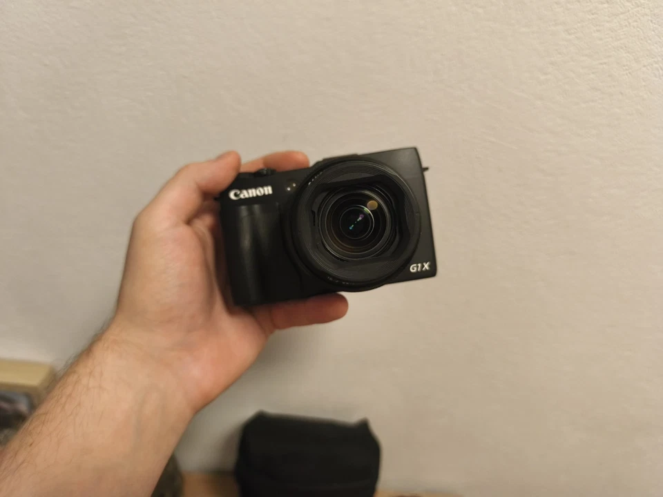 Canon PowerShot G1 X Mark II 12.8 MP Digitalkamera - Schwarz - Bild 3 von 4