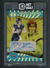 2024 Panini Illusions Trevor Lawrence Trophy Collection Gold Auto /25 #40
