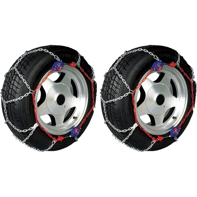Alloy Steel Tire Chains Pickup Trucks SUVs Superior Traction Easy Installation