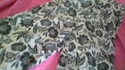 Christian Siriano Wide Leg Linen Elastic Pants Black/Wht Floral Size S 25x25 EUC — photo 6