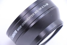 Canon Wide Angle Converter Lens WD-58 0.7x 58 58mm Filter Thread Free Shipping
