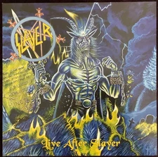 SLAYER LIVE AFTER SLAYER 2LP LIVE 1985 DYNAMO NEW SPEED THRASH METAL HELL AWAITS