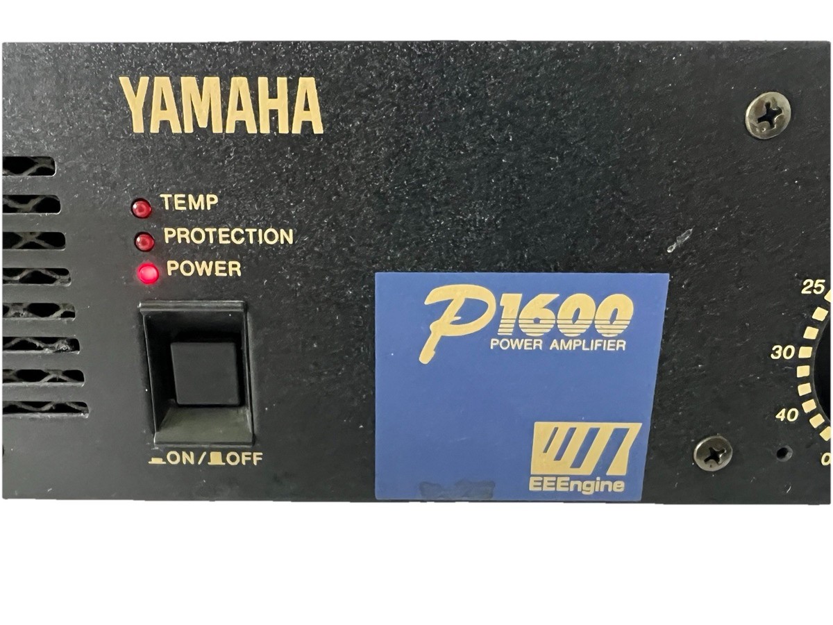 YAMAHA P1600 2 channel 160w per 400w max Power Amplifier