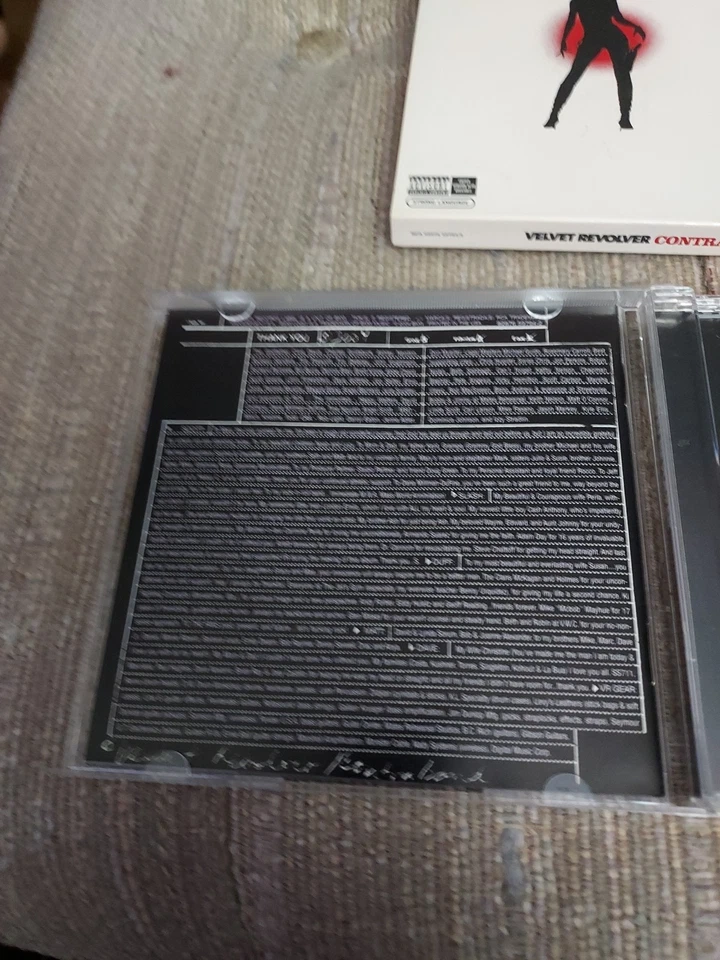 Velvet Revolver Contraband CD MINT Kept In Cardboard Sleeve. MediaWare Software - Image 3 of 4