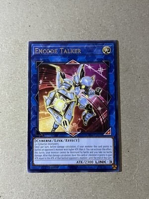 Encode Talker CRBR-EN058 Rare 1st Edition Yugioh