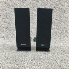 Sony Home Theatre Speakers Front Set R L Wired 140 Watt 3 OHMS Black SS-TSB101