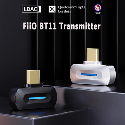 FiiO BT11 USB C Bluetooth 5.4 Transmitter Audio Adapter QCC5181 LDAC aptX