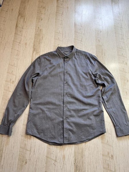 Women COS Shirt Navy Cotton 42 / XL / 50