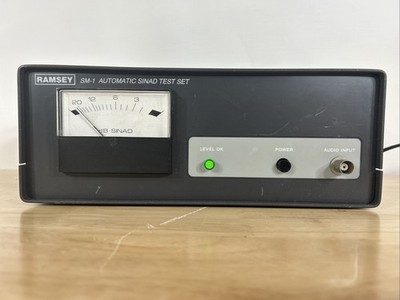 Ramsey Automatic SINAD Test Set SM1 Powers On