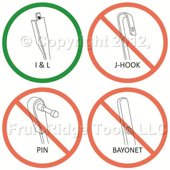 2 Rain-X 20" Windshield Wiper Blades Latitude for 08-12 Ford Escape I&L Arm Only