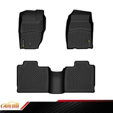 Tpe Floor Mats Floor Liner Fits 1997-2001 Jeep Cherokee 1st 2nd Row 44266-1-2