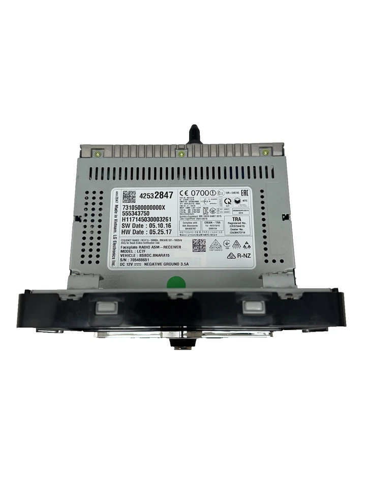 Chevrolet Sonic Malibu 2017 fabricante de equipos originales pantalla táctil radio pantalla con controles 42532847 Foto 4 de 4