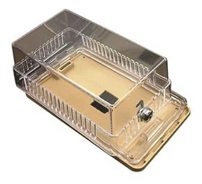 5-3/4 in. x 3-1/2 in. x 2-3/4 in. Thermostat Guard Clear Plastic Cover
