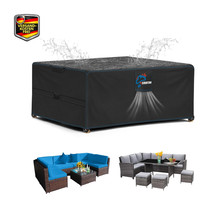 GartenmöBel Abdeckung 250X250X90Cm Schwarz Wasserdicht Bel