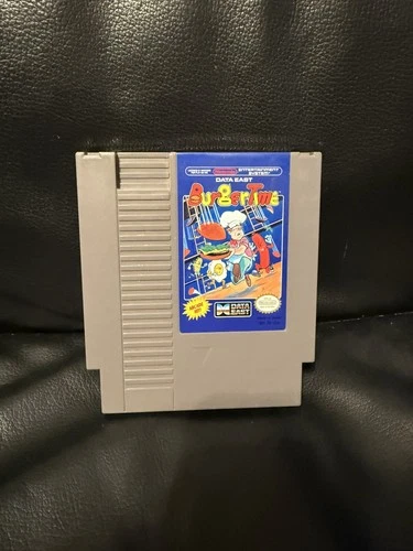 Burger Time (NES, 1987) Tested And Works