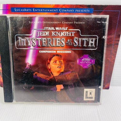 STAR WARS JEDI KNIGHT MYSTERIES OF THE SITH PC 1998 COMPANION MISSIONS Mara Jade - Picture 2 of 5