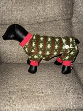 Black PU Leather Dog Mannequins Dog Models to Display for Dog Clothing Pet Shop