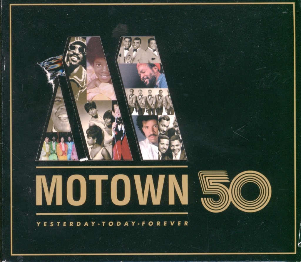 Various Artists Motown 50 (Yesterday - Today - Forever) triple CD UK Universal