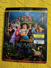 DISNEY ENCANTO, Ultimate Collectors Edition,  LIKE NEW 4K Bluray with Slip Cover