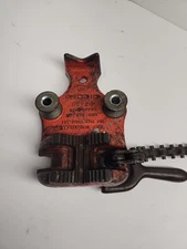 Ridgid BC-2A Bottom Screw, Cast Iron Bench Chain Vise Elyria Ohio USA Pre-Owned
