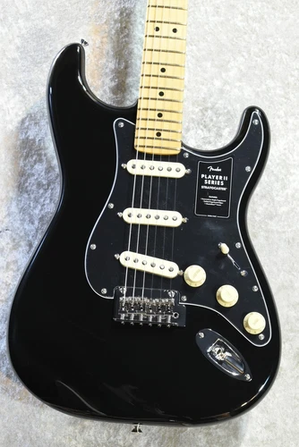 Fender Limited Player II Stratocaster -Black- #MX25012972 3.74kg #GG8ic