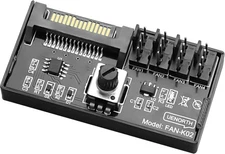 XMSJSIY Cooling Fan Speed Knob Controller 12V 4 Pin PWM PC Chassis Fan... 