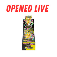  OPENED LIVE Japanese Pokemon Mega Dream ex Booster Box
