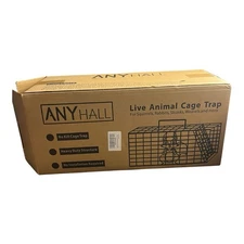 ANYHALL - Live Animal Cage Trap (Reusable Steel) - Humane Design