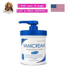 Moisturizing Skin Cream - 16oz Pump for Extra Gentle Care of Sensitive Skin