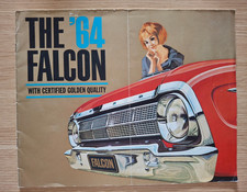 Original The '64 Falcon with Cert. Gold Quality Sales Brochure