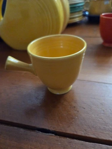 FIESTAWARE HLC  Demitasse Cup Only Yellow Vintage (OLDER)
