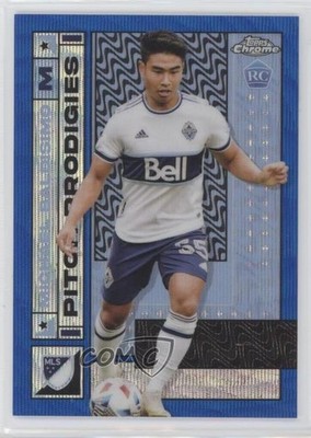 2022 Topps Chrome MLS Blue Wave Refractor 58/199 Michael Baldisimo Rookie RC 0z5