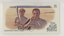 2019 Allen & Ginter Mini Jake Mintz Jordan Shusterman Cespedes Family BBQ y8h