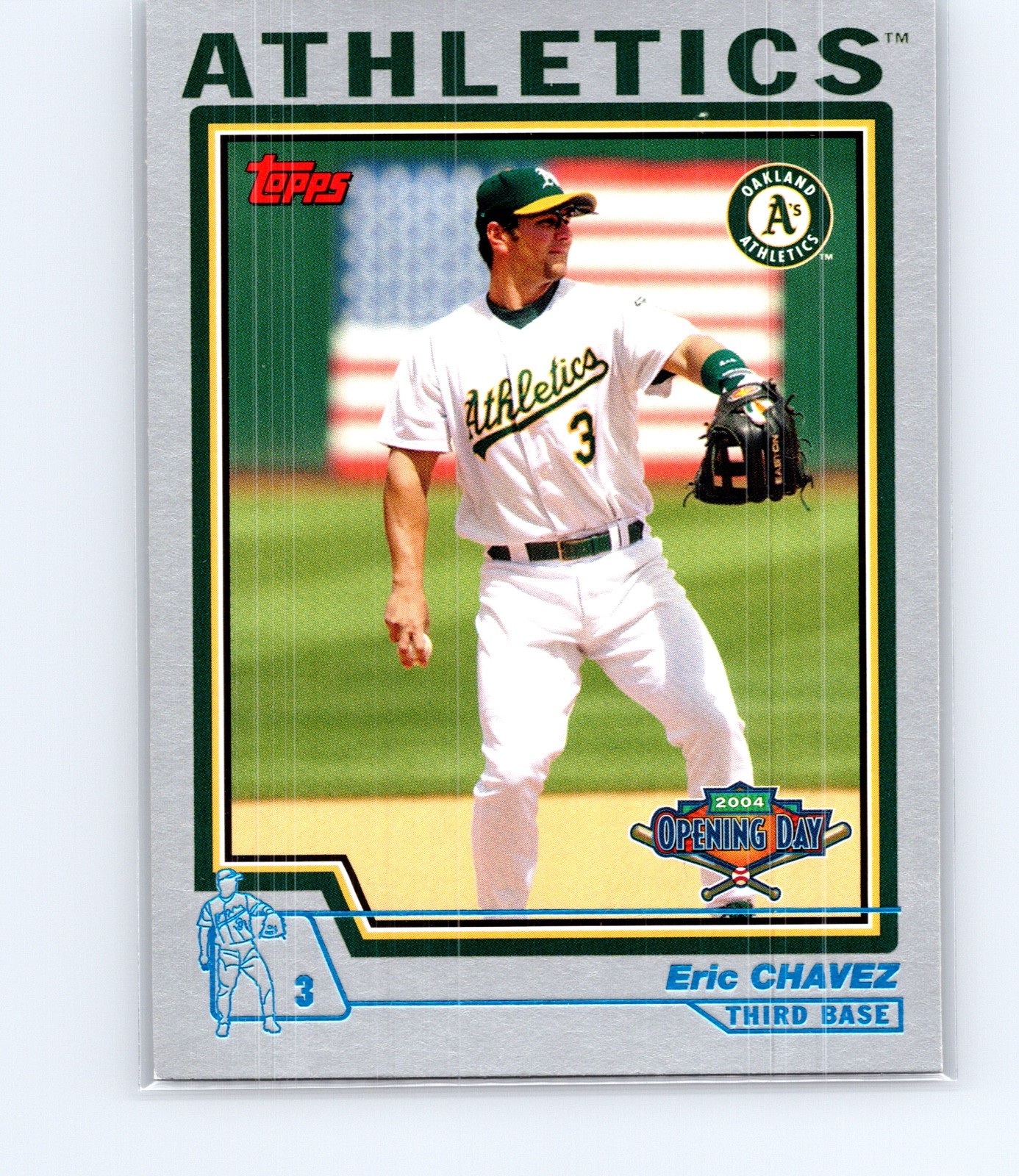 2004 Topps Opening Day Eric Chavez #65
