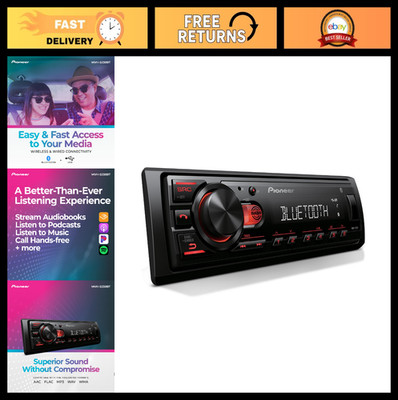 Digital Media Receiver - Bluetooth, USB, 50W x 4, AM/FM Radio, iPhone/Android Co