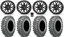Itp Hurricane 14 Wheels Black 28 Lynx Sxs Tires Honda Rincon Rancher
