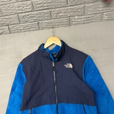 The North Face Boys XL 18/20 Full Zip Fleece Jacket Blue Navy Denali Style