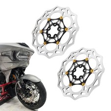 2PCS 13.5" Big Front Floating Brake Rotors Fits Harley 23-25 CVO Street Glide ST