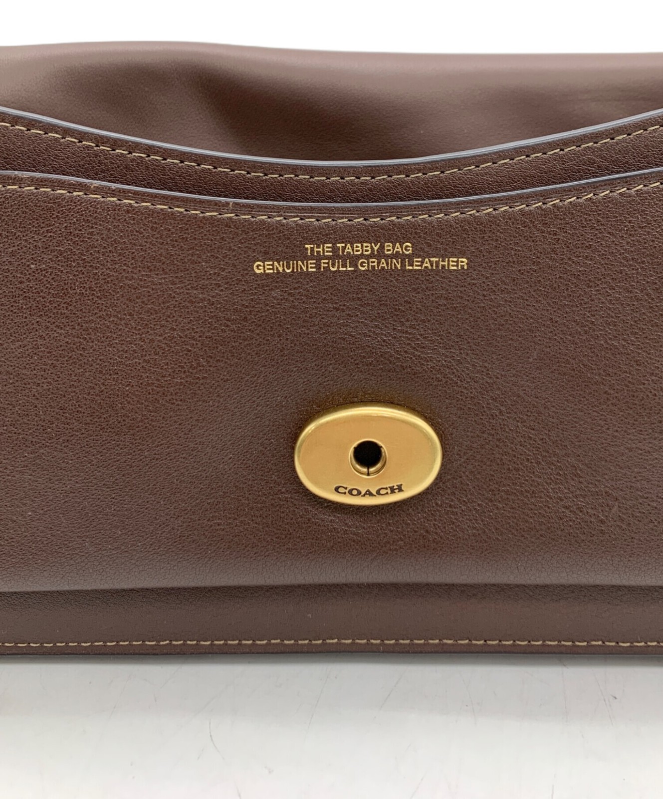 Coach CCX04 Shoulder Bag Brown Women Used Authentic image 9